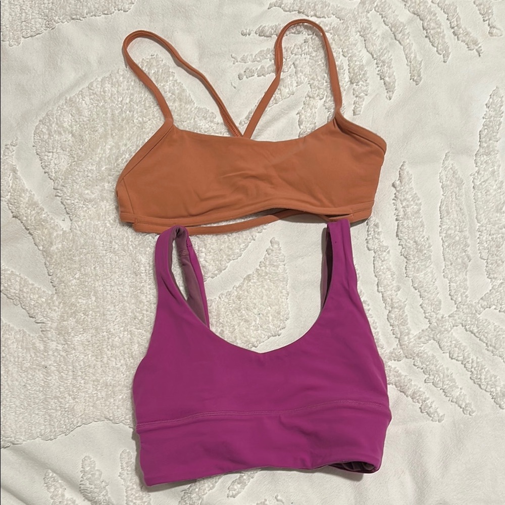 Lot of two Lululemon sports bras